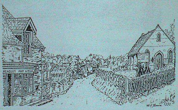 old post office drawing